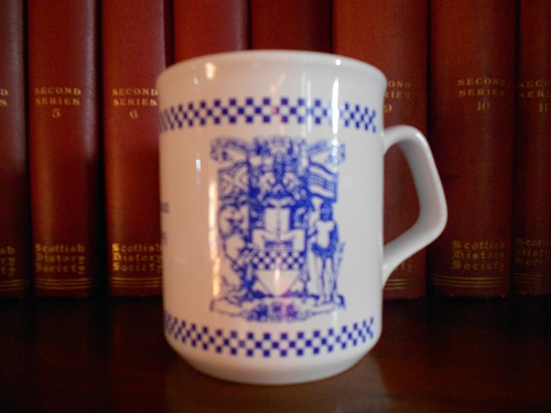 The Stewart Society | Online Shop | Mug | Blue and white mug